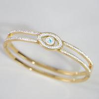 Evil Eye Cuff Bangle