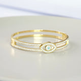 Evil Eye Cuff Bangle