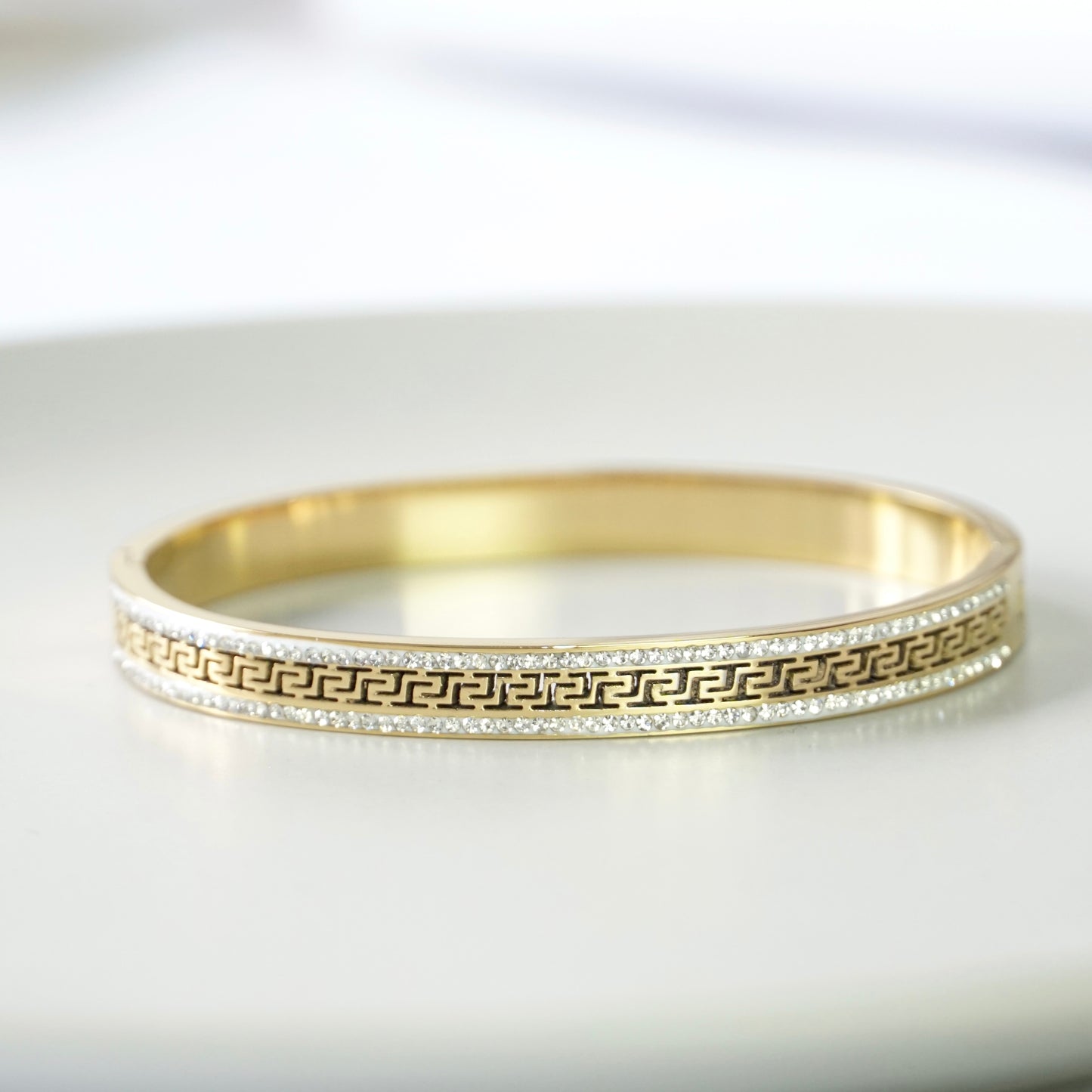 Gilded Cuff Bangle