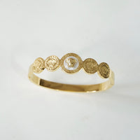 Gold Versa Cuff Bangle