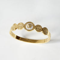 Gold Versa Cuff Bangle