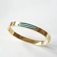 Gold Vision Cuff Bangle