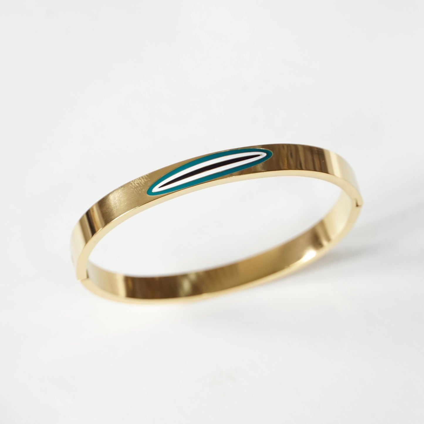 Gold Vision Cuff Bangle