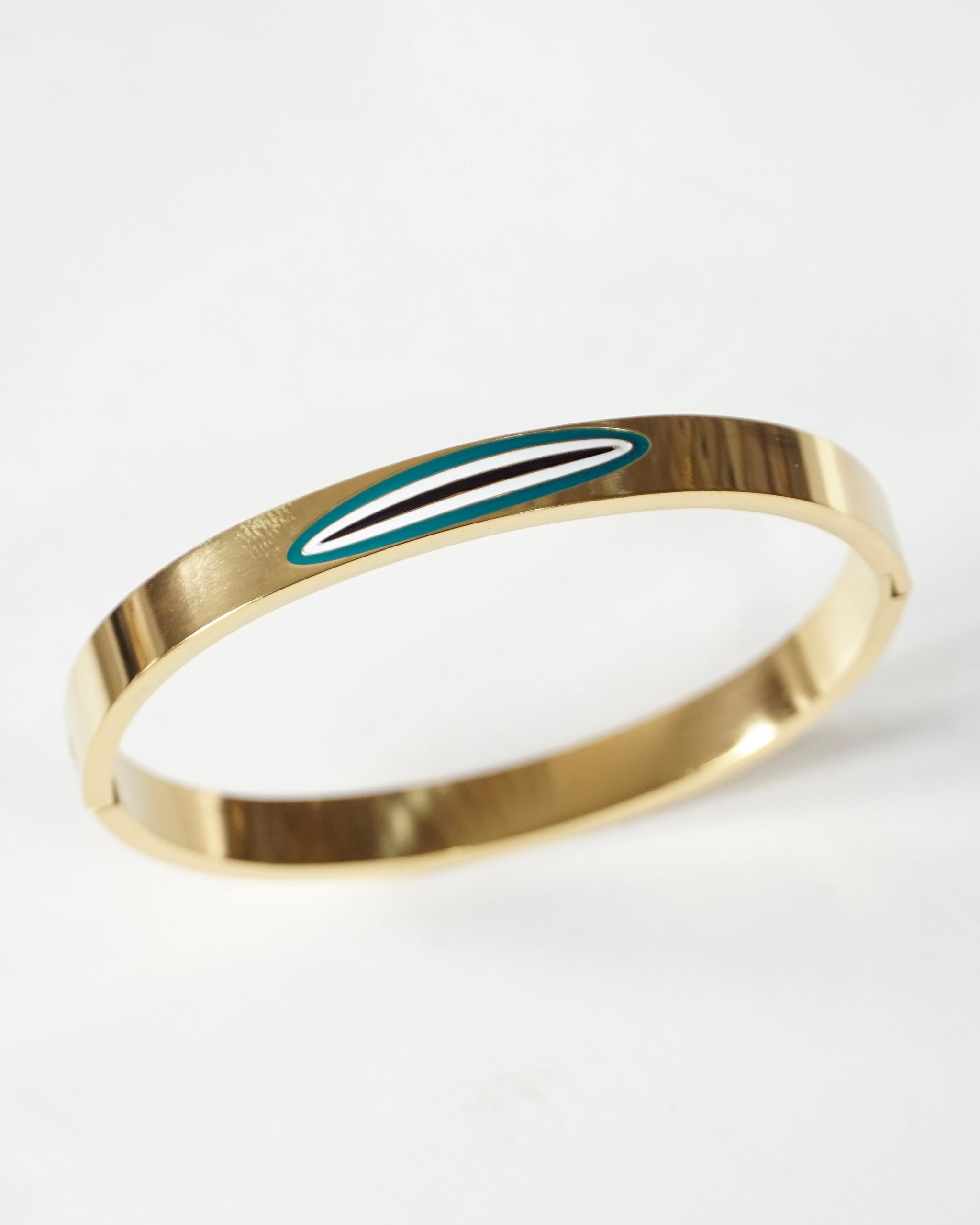 Gold Vision Cuff Bangle