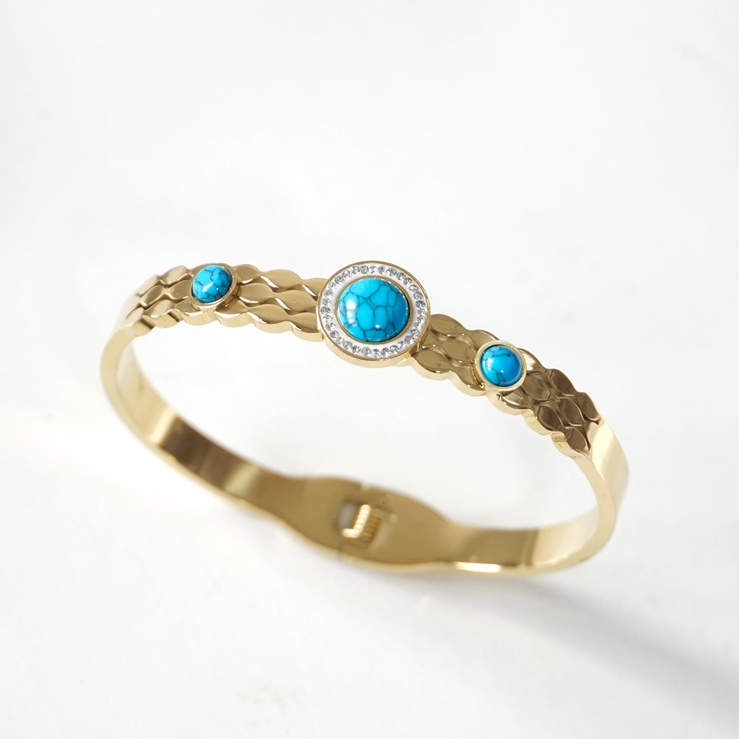 Gold Emory Cuff Bangle