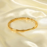 Bamboo Cuff Bangle