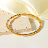 Bamboo Cuff Bangle